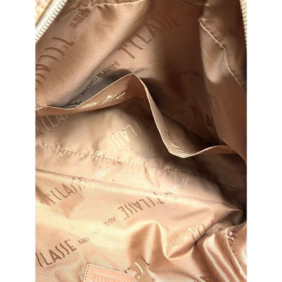 Alviero Martini 1st Classe Hand Bag - Leather Map Print Made in Italy 2011 $570 - Picture 7 of 9